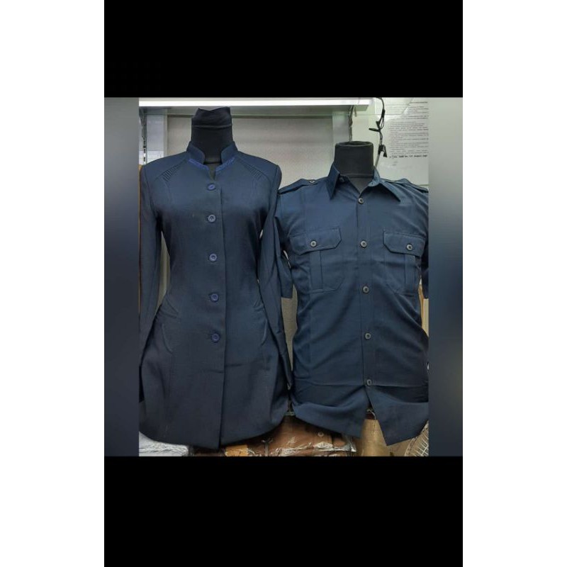 SERAGAM PNS & SWASTA / BIRU DONGKER (NAVY)