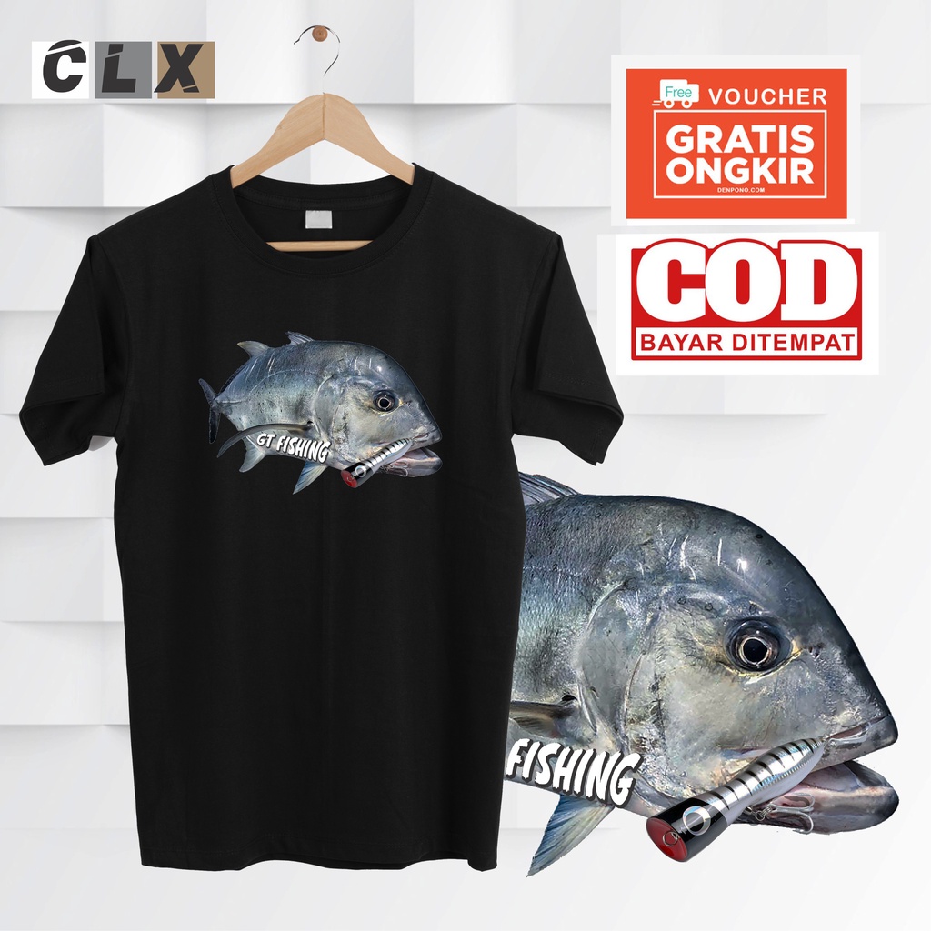 KAOS MANCING / BAJU MANCING / GIANT TREVALLY / GT FISHING / PREMIUM