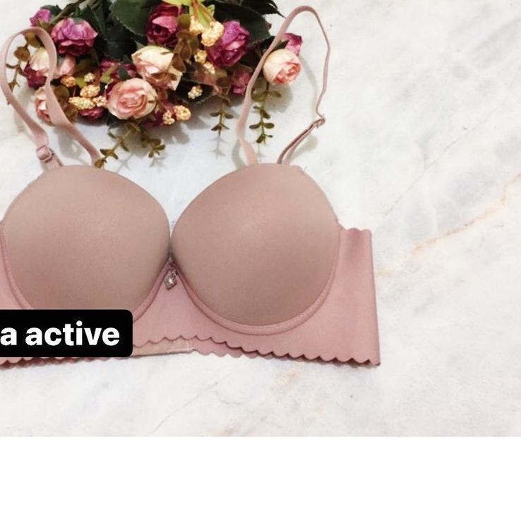 ☼ RUMI | BRA SEAMLESS BH TANPA JAHITAN BH PUSH UP Bisa Copot Tali / BH Kawat Busa LEPAS TALI / 3145