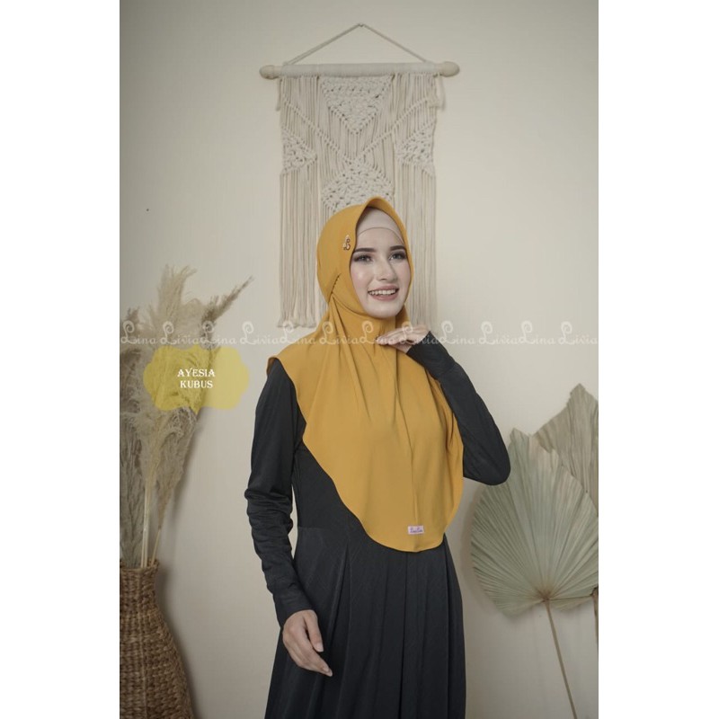TERLARIS daily bergo linalivia Ayesia hijab