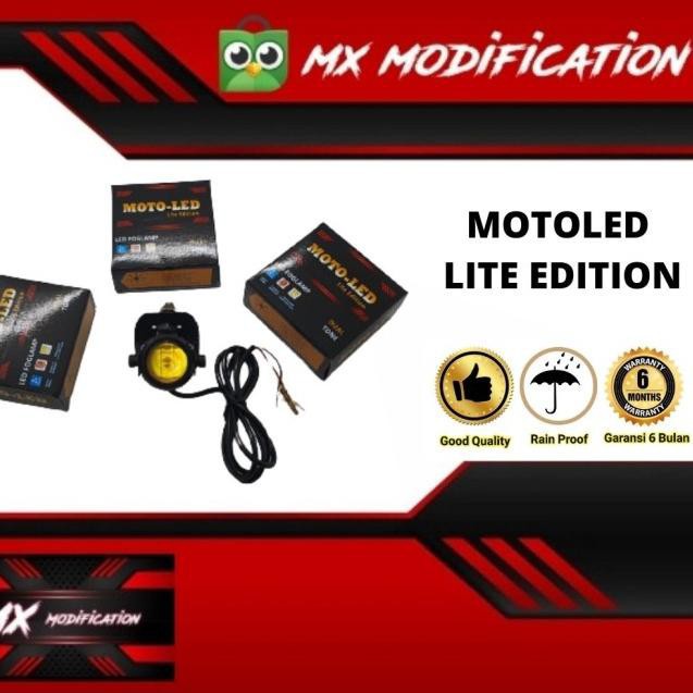 Lampu Motor D2 Laser Led Tembak Foglamp Moto Led Super Terang lite & Premium-5