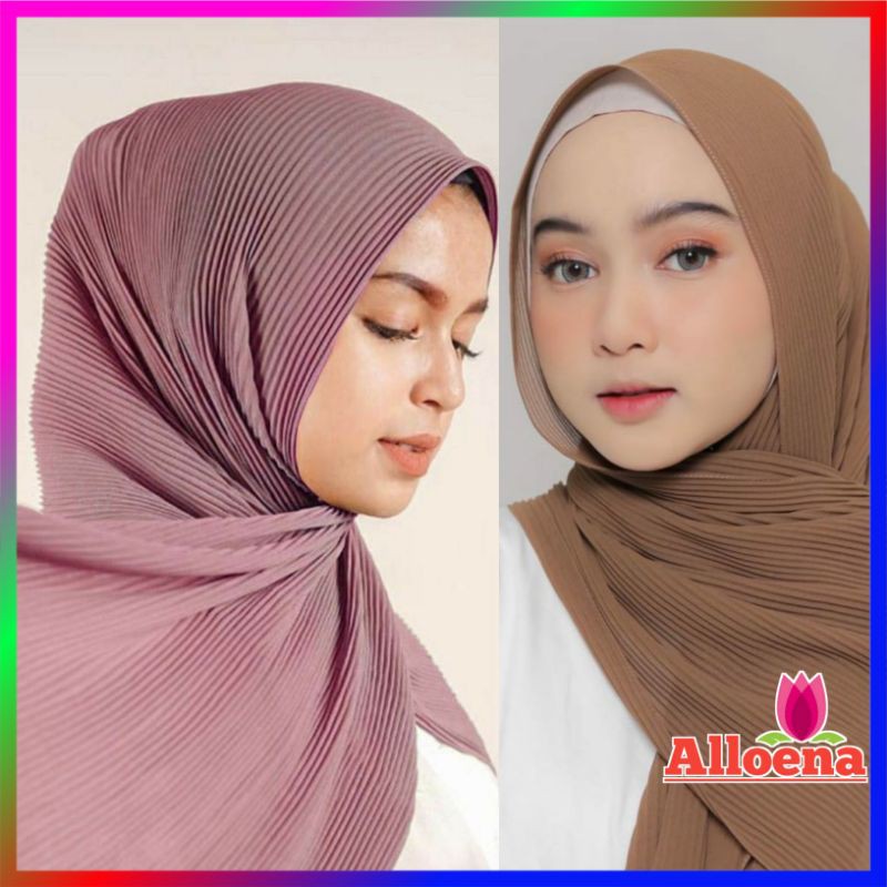 Pashmina Plisket Kerudung Plisket Pashmina Plisket Ceruty Babydoll