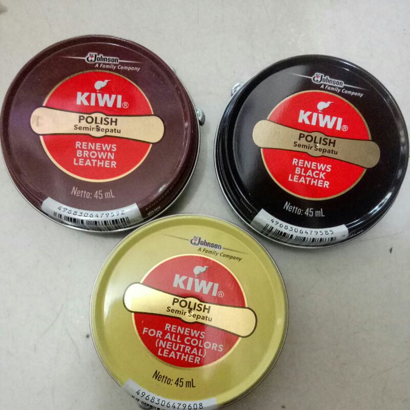 Kiwi Polish semir sepatu 45ml / 100ml