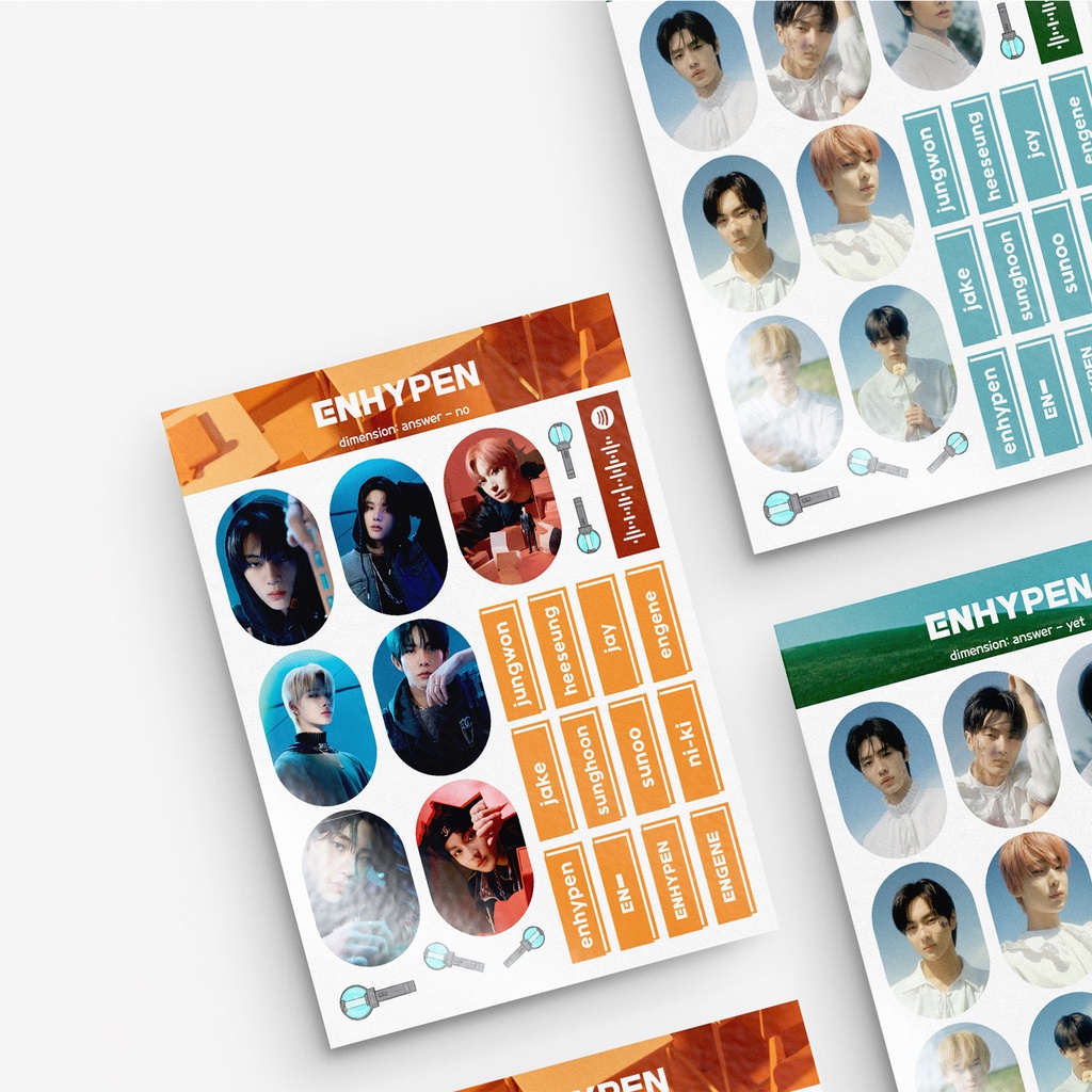 

ENHYPEN STIKER DIMENSION: ANSWER