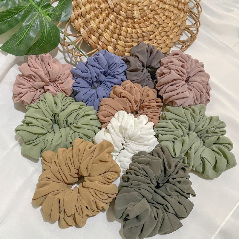 Jual Scrunchiecepolikat Rambut Alawiyahijab Shopee Indonesia 