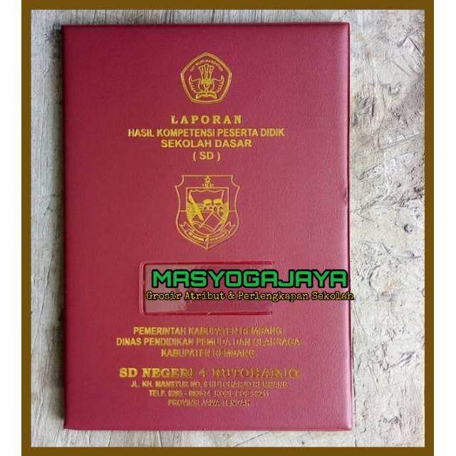 

Map Raport Ijazah Sekolah K13 ASE Embos Foil (Tanpa Siku) - Atribut Sekolah