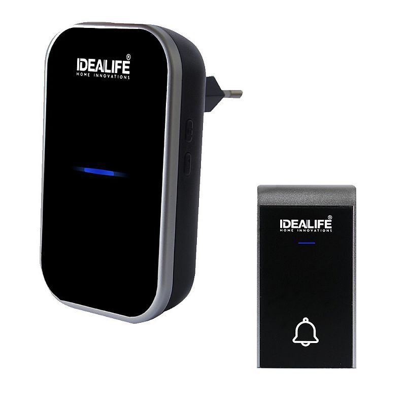 Idealife IL-291 Bell Rumah Tanpa Kabel Bel Pintu Wireless IL 291 Alat Panggil Listrik WL Shop baterei remote peralatan perlengkapan