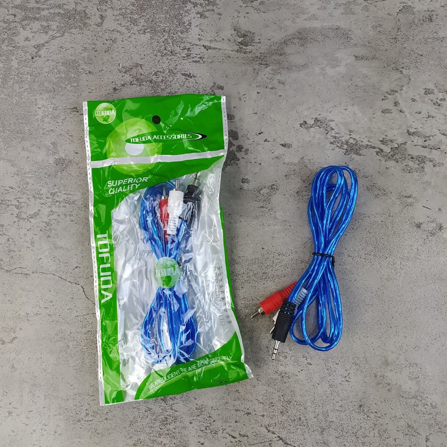 Kabel TebaL Solid aux 2in1/ Jack audio RCA 2 IN 1