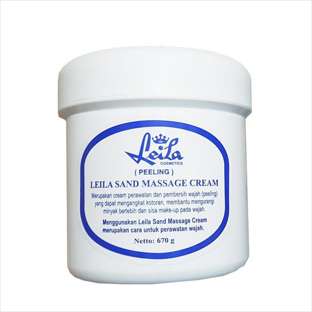 LEILA Peeling /  Leila Sand  Massage Cream 100 GR / 670 GR