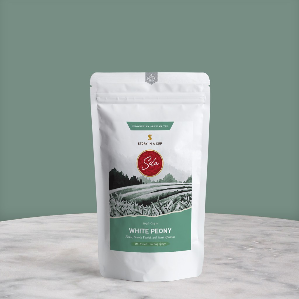 

Sila Specialty Tea | White Peony | Dossed T-Bag | Teh Premium | White Tea
