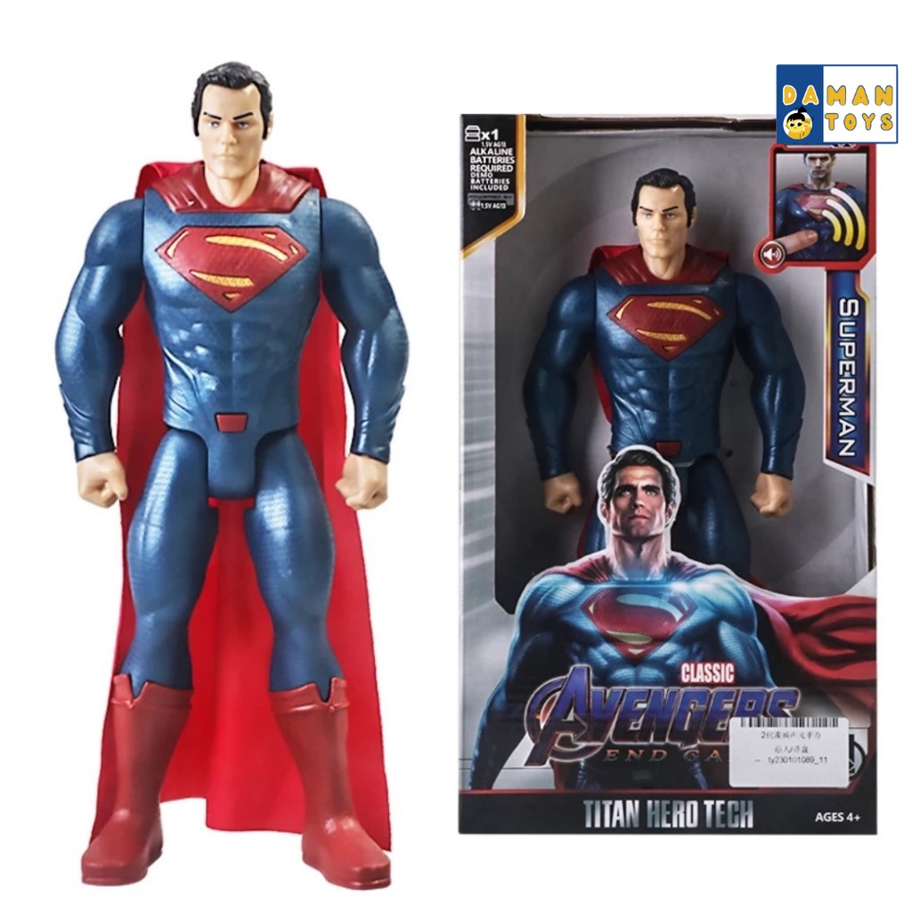 Superman Mainan Superhero Action Figure Titan Hero Murah