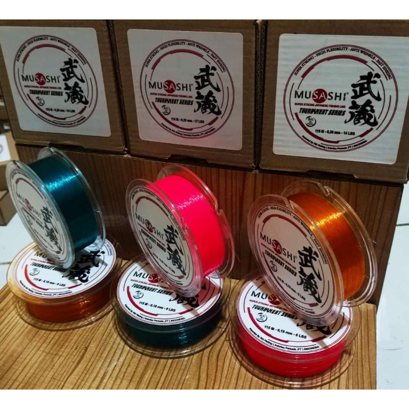 SENAR PANCING MUSASHI 0,16-0,18-0,20