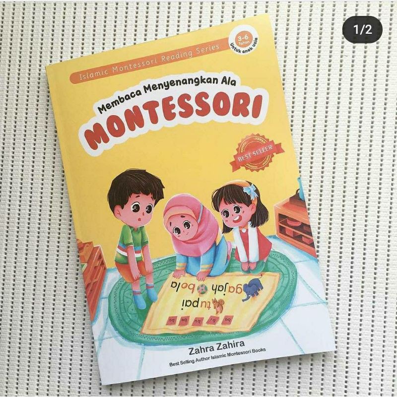 Buku Membaca Menyenangkan Ala Montessori