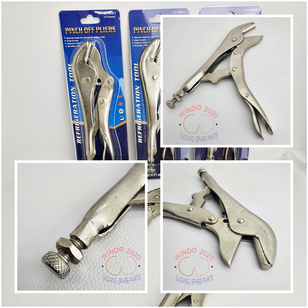 TANG JEPIT KAPILER | PINCH OFF PLIER CT201 | TANG PRESS KAPILER | TOOL CT-201 | TANG KLEM CAPILLER