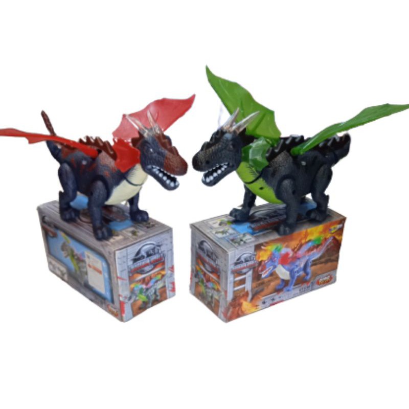 mainan dinosaurus dino dragon dino naga robot dino