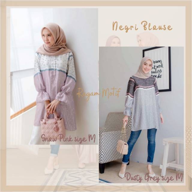 Negri Blouse by Vanilla Hijab