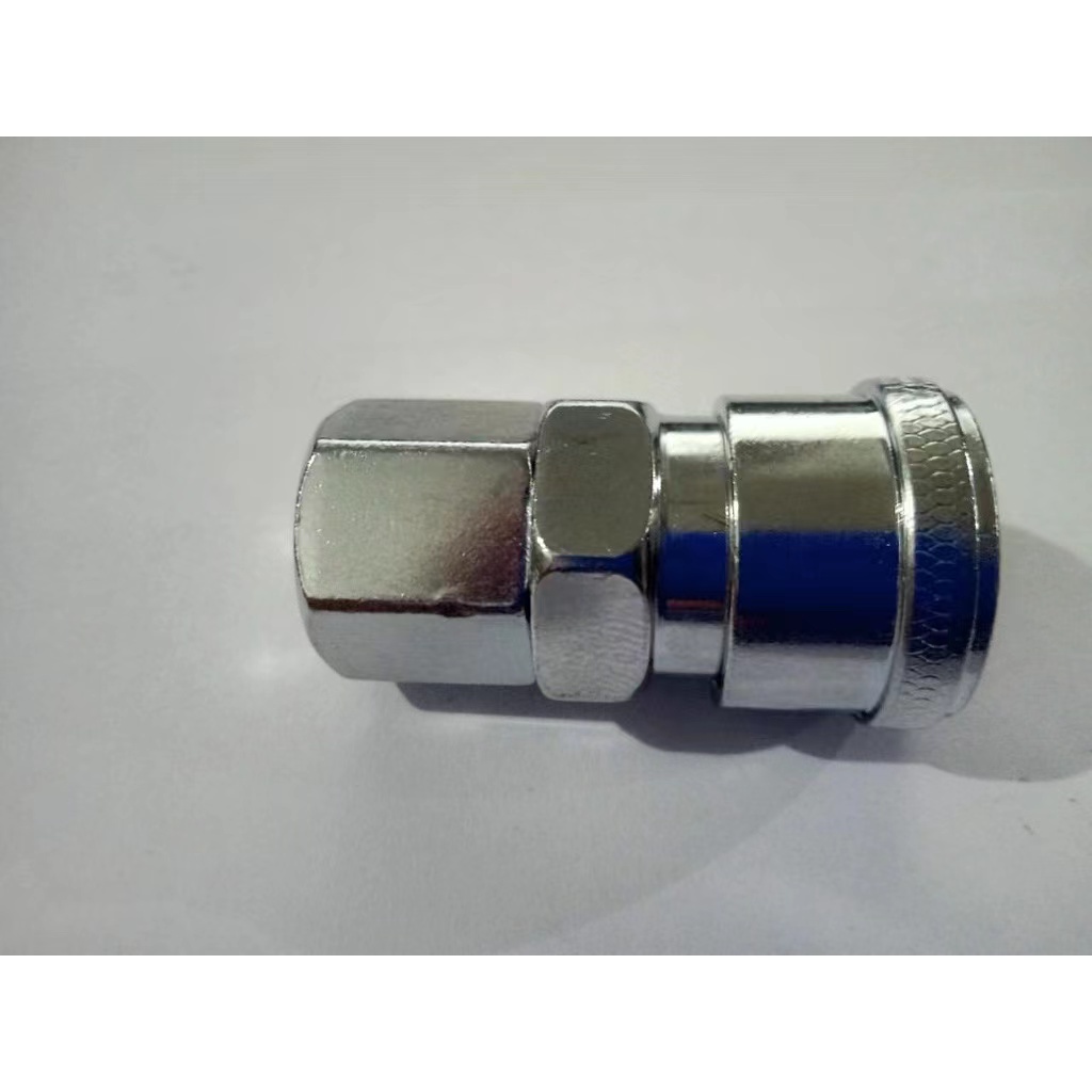 Conector Selang Kompresor Coupler SF 20 - Quick Coupler SF20 1/4 '' Sambungan Selang Kompresor Recoil Cuk Kopler SF20