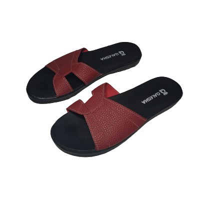 Insyira - Sandal Wanita Ranillda / Sandal Papirut Wanita Non Slip Alas Hitam / Sandal Wanita Slop Coak