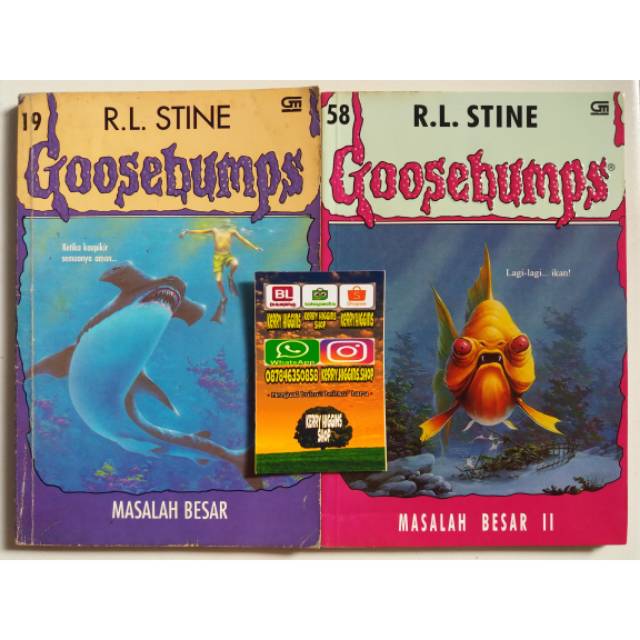 Goosebumps: Seri Masalah Besar - R. L. Stine (2 buku)