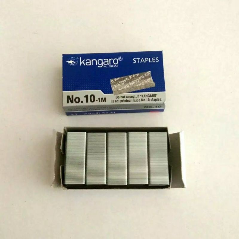 

Isi Stapler Kecil No.10 Kangaro Per 10-20 Kotak