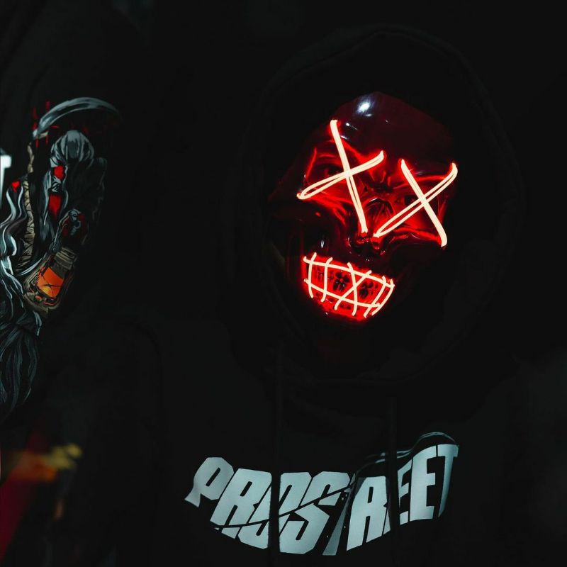 HOODIE | PROSTREET | THE REAPER | BLACK | NEW | ORIGINAL HALLOWEN
