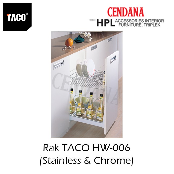 Rak Piring Botol Dapur Taco Hw-006I & Hw-006 Ss - Kamusneptunus