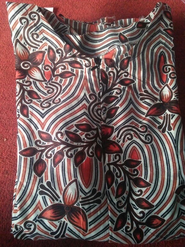 Gamis Batik (cod) Manggar Gamis Batik Pesta Model Terbaru