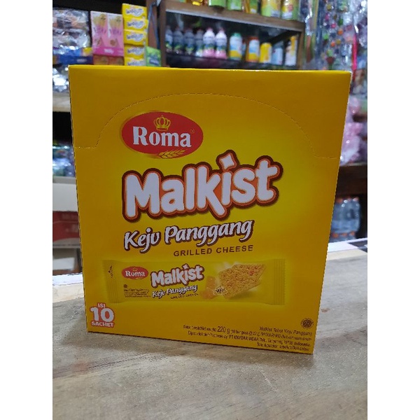 

Roma Malkist Keju Panggang isi 10 bungkus