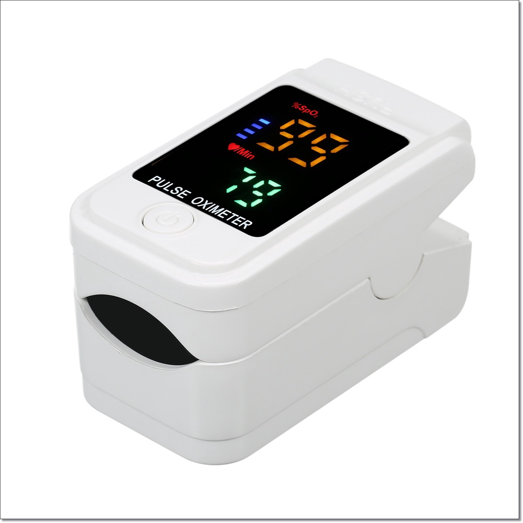 Pulse Oximeter Alat Pengukur Detak Jantung Kadar Oksigen SpO2 Oxymeter OM-98