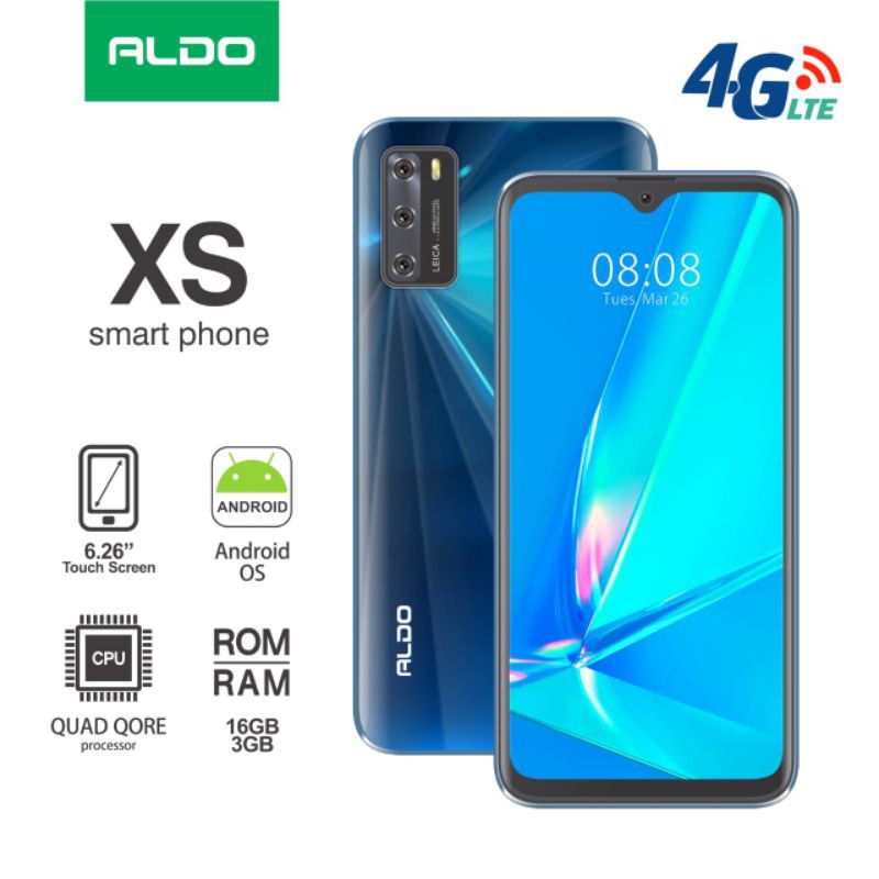 HP ANDROID ALDO XS 4G LTE RAM 3GB ROM 16GB RESMI