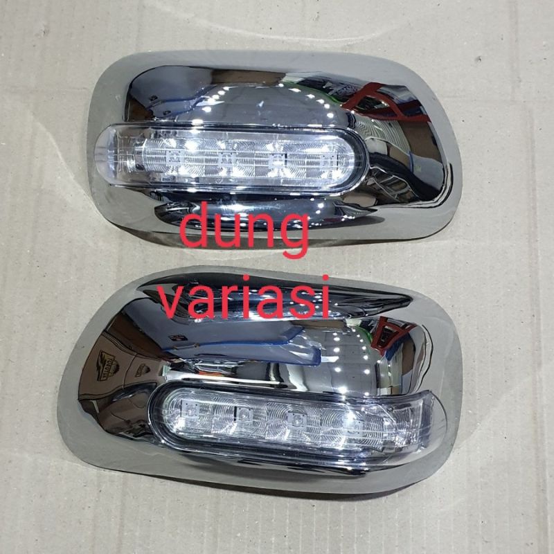 cover spion Avanza VVT-i lama tipe G chrome model lampu