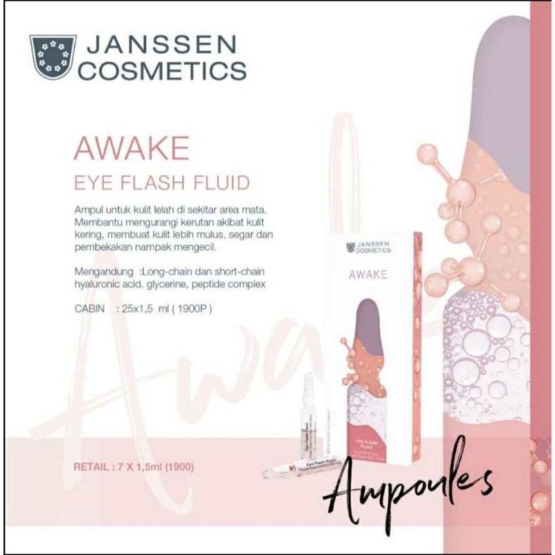 JANSSEN Cosmetics AMPOULES 2mlx7 COLLECTION