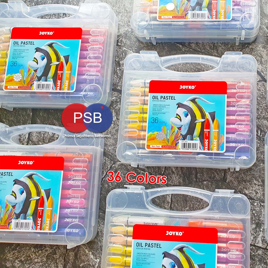 

Crayon / Krayon Titi Joyko oil pastel 36 warna