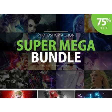 Super Mega Bundle Photoshop Action