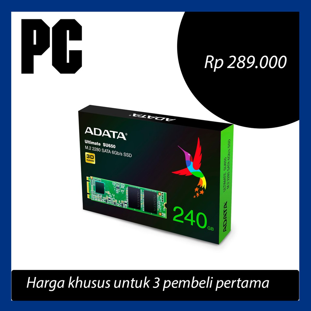 Adata SSD M.2 M2 2280 Ultimate SU650 120GB