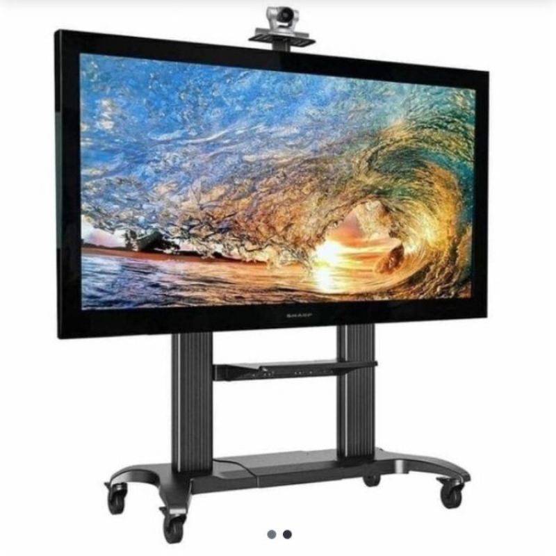 NORTH BAYOU STAND TV 60&quot;-100 &quot; CF100 LUXURY HEAVY DUTY TV CART PROMO !!!