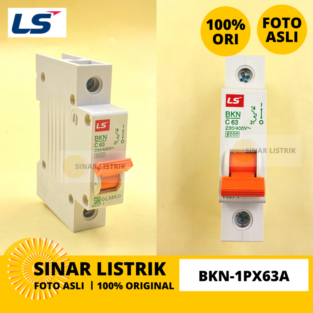 LS MCB BKN 1P 63A 1PHASE 63A