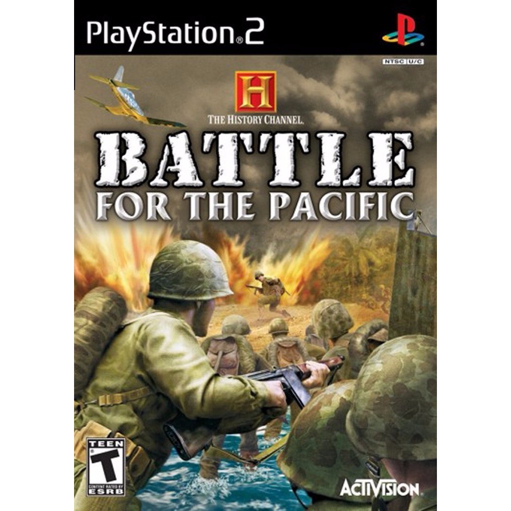 Kaset Ps2 Game Battle For The Pasific