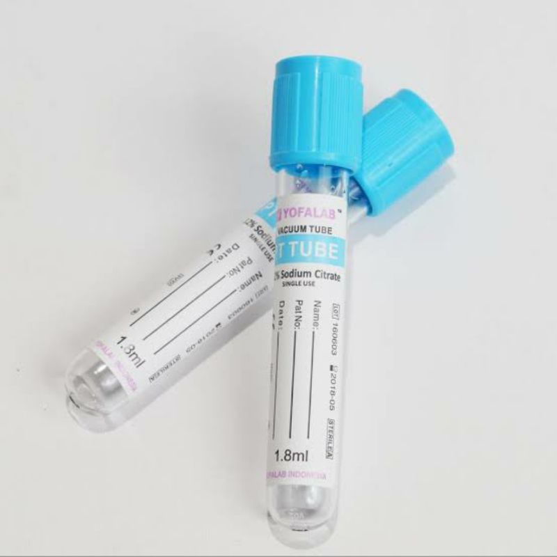 Tabun darah sodium citrat 1,8ml Tabung sodium citrate 1.8ml tabung sodium citrate 1,8ml tabung citrat