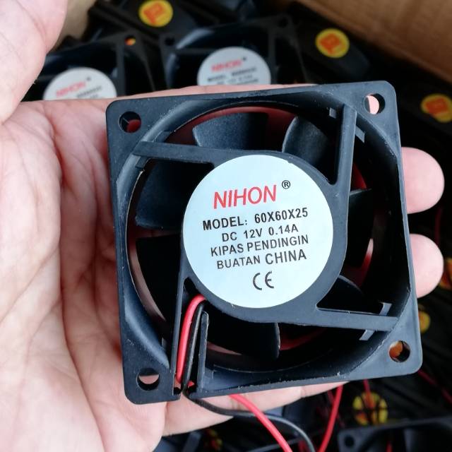 KIPAS DC 6CM 12V FAN DC 6CM 12VOLT