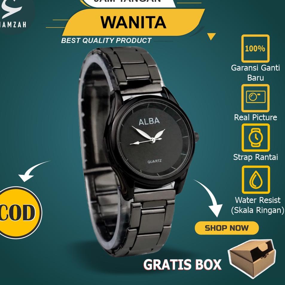 Paling Sesuai.. Jam Tangan Wanita Kecil Rantai Analog Anti Air Trend Terbaru Jm Tangan Wanita Cewek 