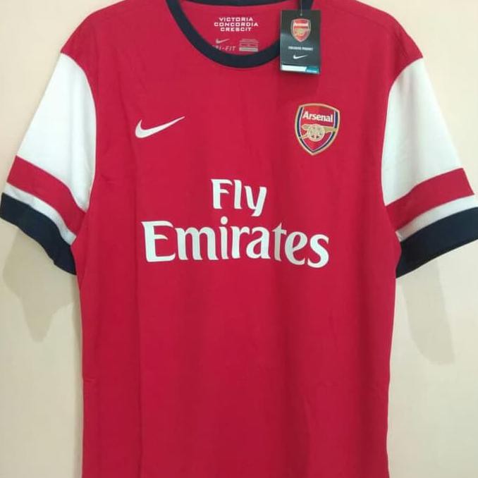 Ready Stok Arsenal Home 2012/2014 Player Issue Xl Original