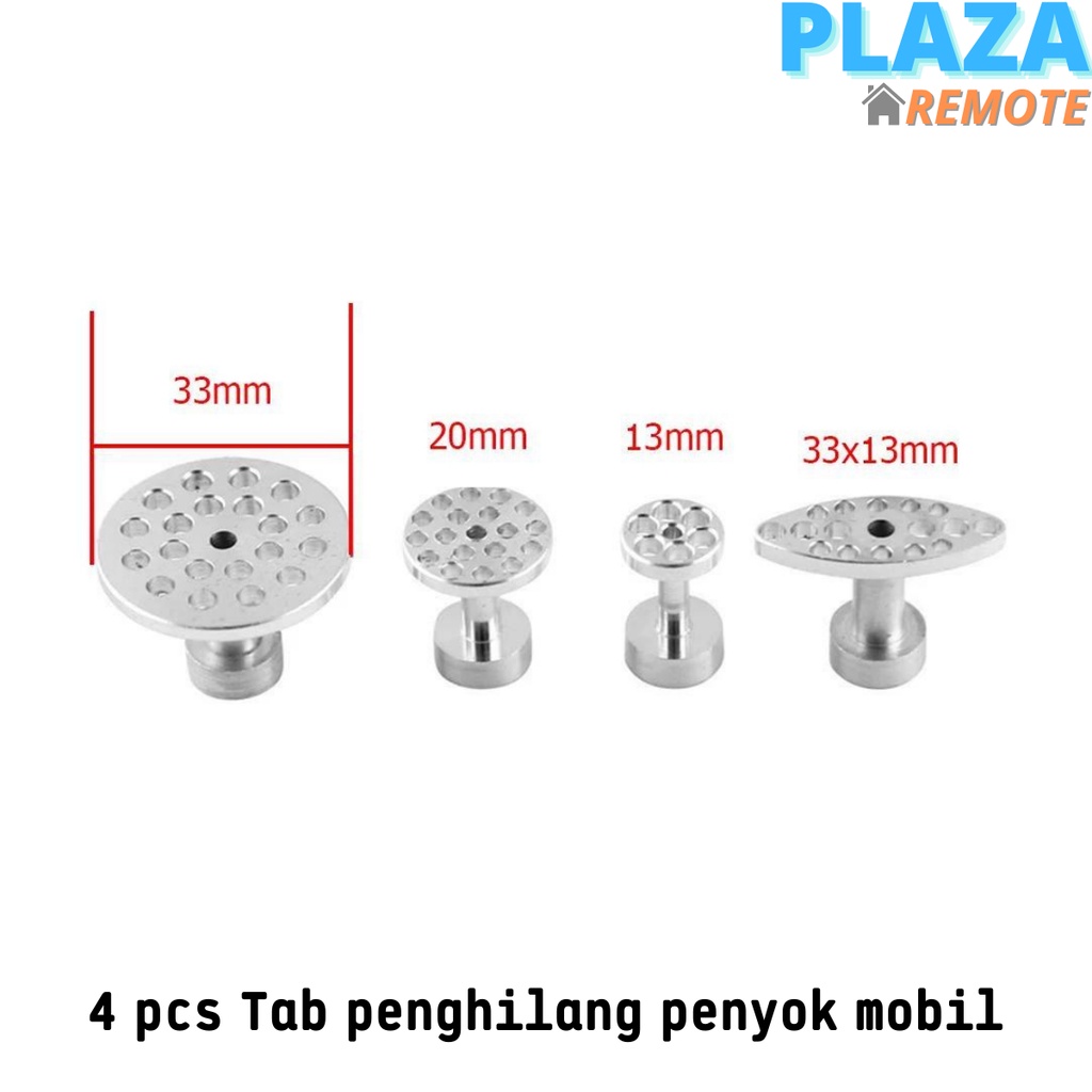 TAP KETOK MAGIC PENARIK BODY PENYOK BAHAN ALUMUNIUM ALLOY 4 PC