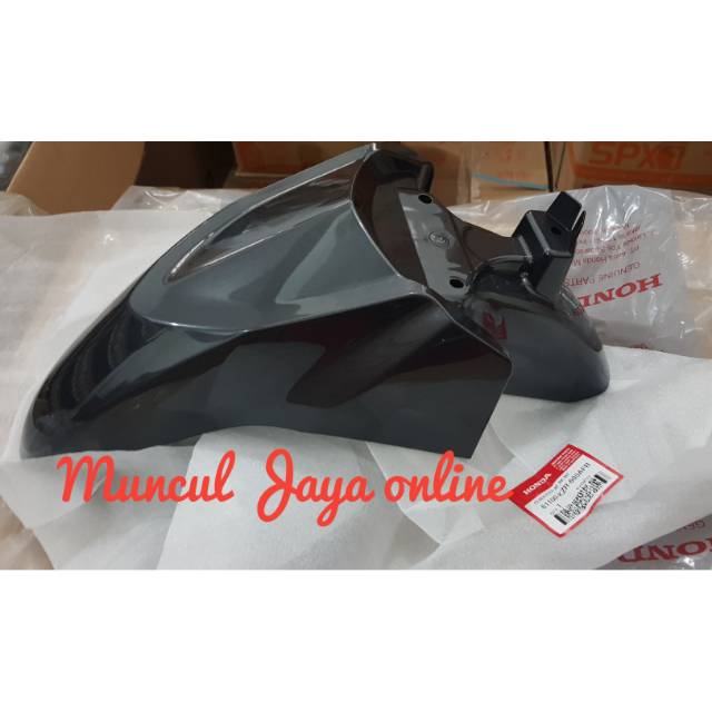 Slebor Spakbor Depan Vario 125 Old  Hitam Abu Abu 61100-KZR-600AFB