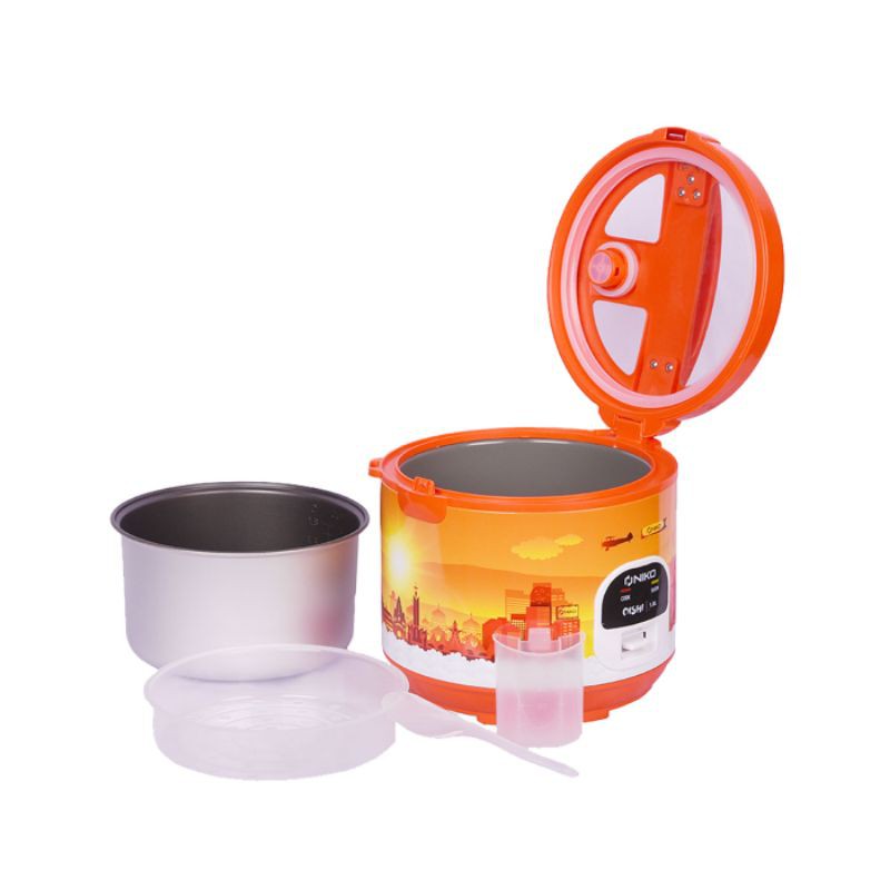 Niko Magic Com 1.8 Liter 3in1 Tutup Kaca / Rice Cooker Oishi OL 18