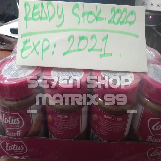 

Lotus biscoff spread jam Smooth 380gr (READY STOK)