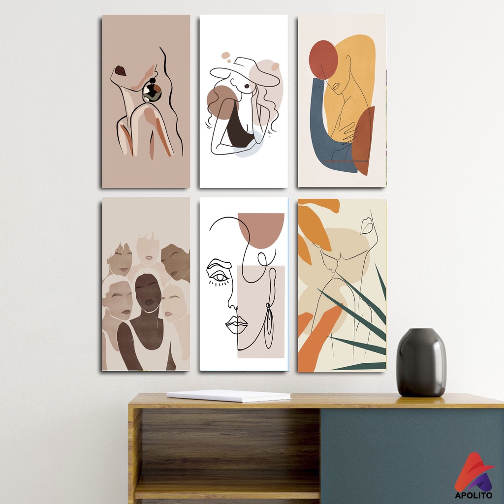 HIASAN DINDING PAJANGAN DINDING WALL DECOR DEKORASI POSTER DINDING KAYU DINDING KAMAR MINIMALIS ABSTRAK