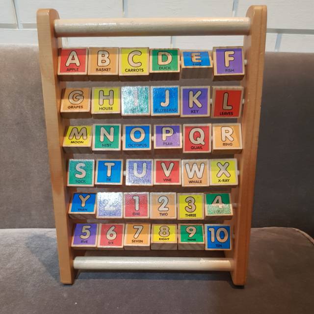 Jual Melissa \u0026 Doug Abacus abc 123 