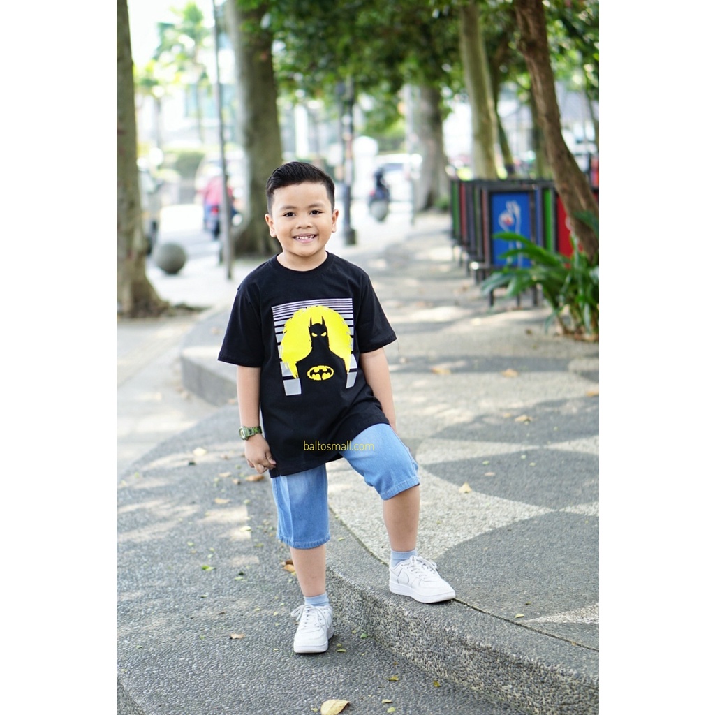 STJR - PREMIUM SETELAN BAJU KAOS ANAK MOTIF KARAKTER DAN JEANS PENDEK 1-10 TAHUN PART 2-1