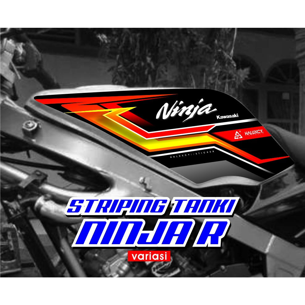 striping ninja r custom / striping ninja r varias / striping ninja 2 tak / stiker striping ninja r